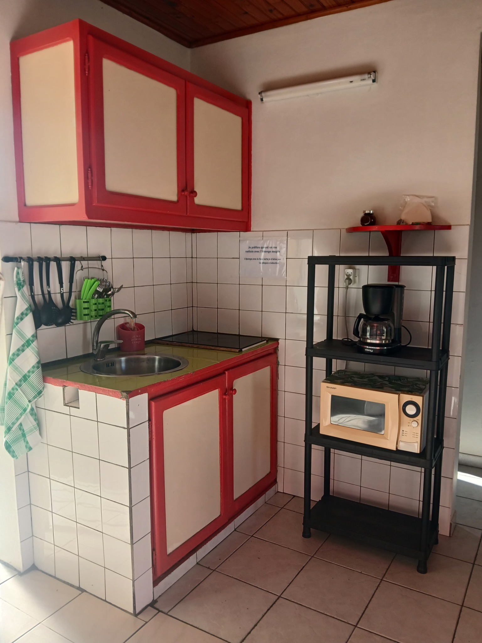 Cuisine équipée de l’appartement ARUM
